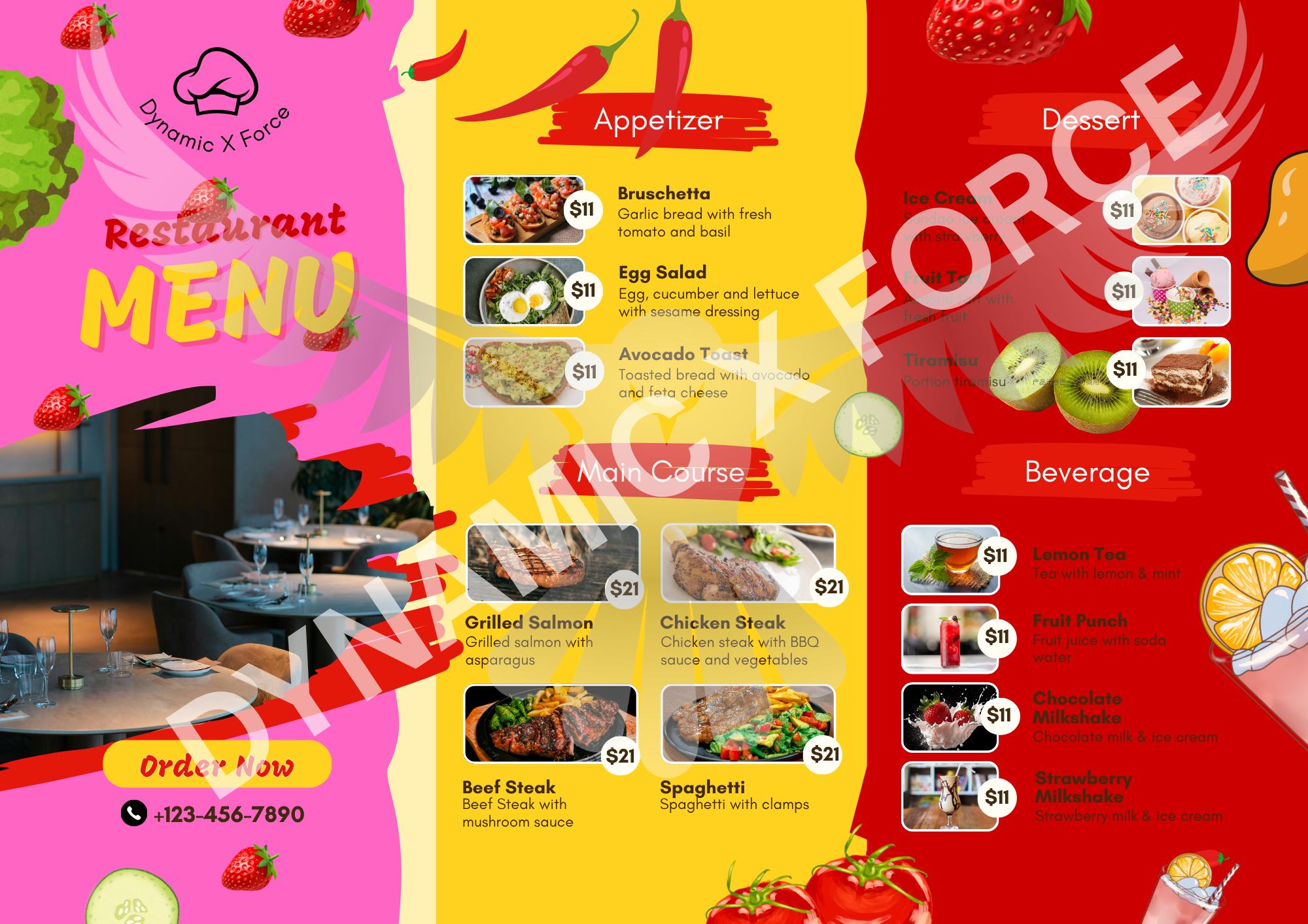 Restaurant Launch Graphic